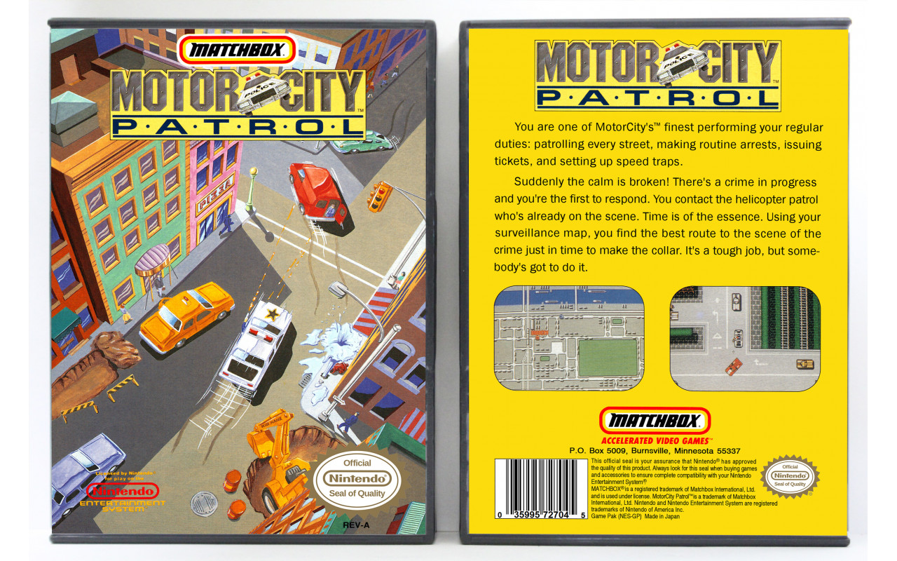 Motor City Patrol - (NES) Nintendo Entertainment System [Pre